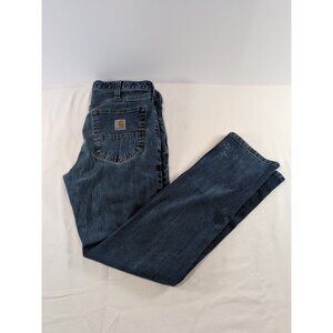 Carhartt Men's Straight Jeans - Dark Blue